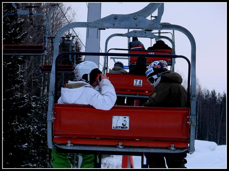Åkare: teku och jag.