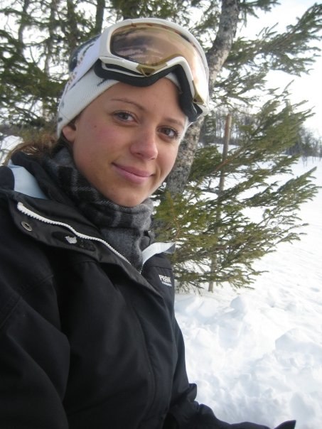 Säsong i Åre 07/08. Foto: Isabella Sundell. Åkare: Malin Hedberg.