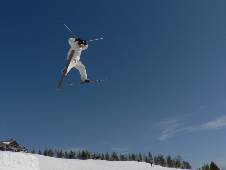 nästa års partytrick... MOooooSe. Foto: Daniel granberg. Åkare: Mig.