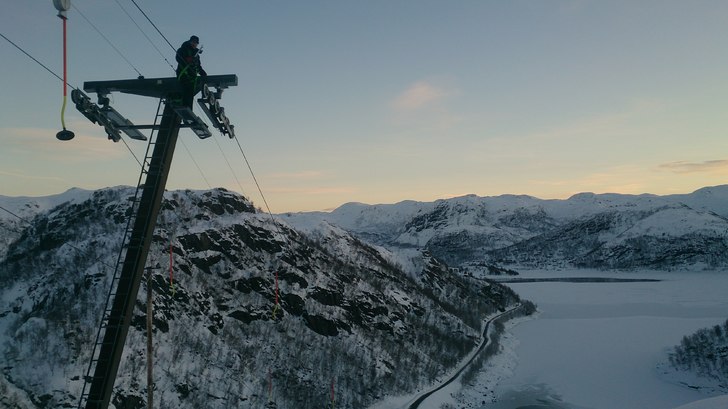 Tallerken trekket stengt lørdag
Pga mye vind måt.
