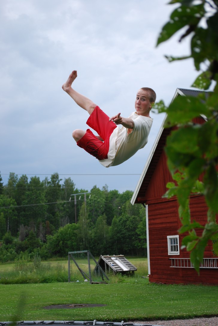 jak jör än flätspin fämförty. Foto: Emil Rocklöw. Åkare: Gustav Kindgren.