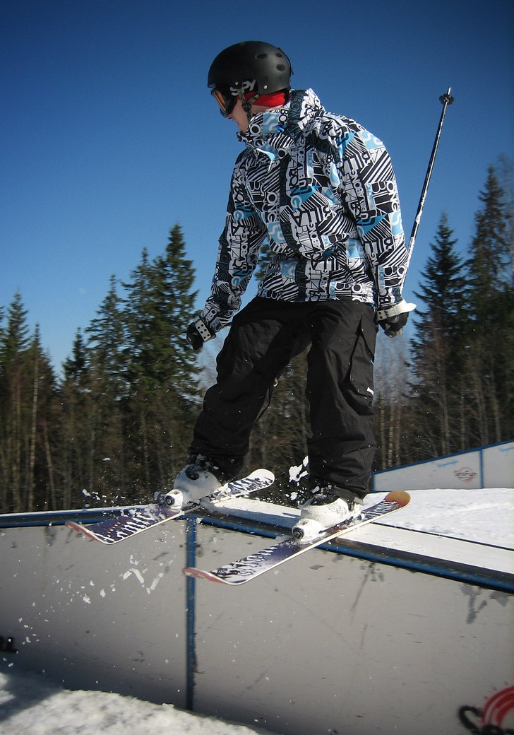 En sjukt härlig dag men sol. Foto: Tobias Ivarsson. Åkare: Me.