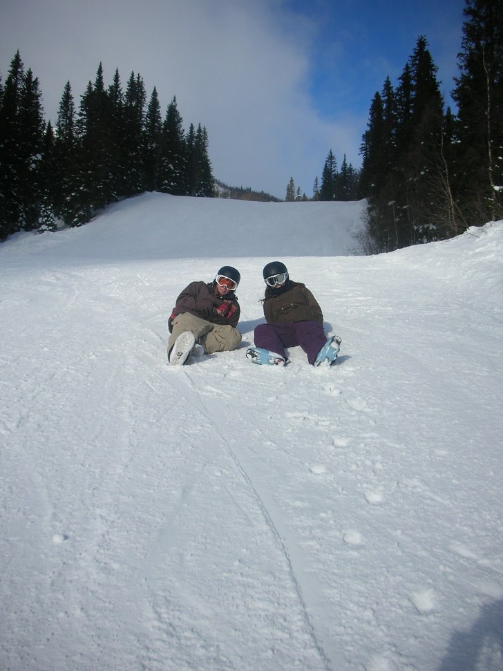 That's chill!. Foto: Annulie Ejenstam. Åkare: Kofot och Malin.
