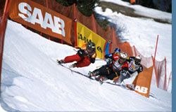 Ja e i mitten. Foto: Skistar. Åkare: Johan Resman.