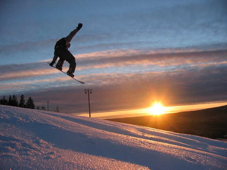 rätt fin bild från årets första åk =). Foto: Henrik Leek. Åkare: Kalle Karlström.