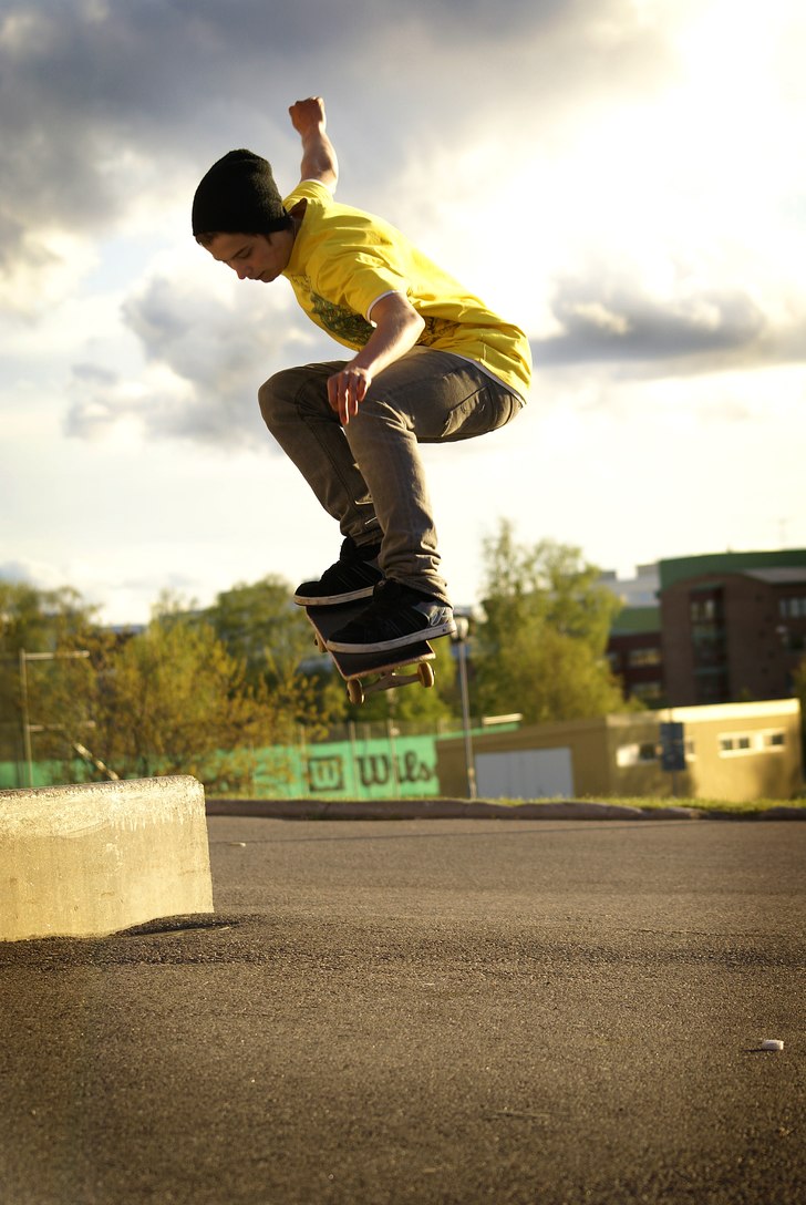 Foto: Erik Sandström. Åkare: Filip Granberg.