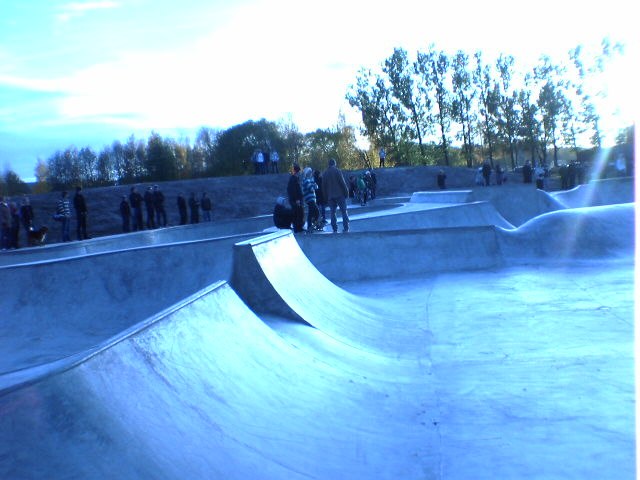 lite mer utav betongparken... Foto: Emil Spinord.