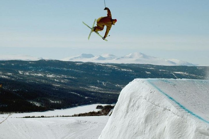 de va en skåne same (skum kombination) som körde. Foto: Andreas Olofsson. Åkare: sebastian persson.