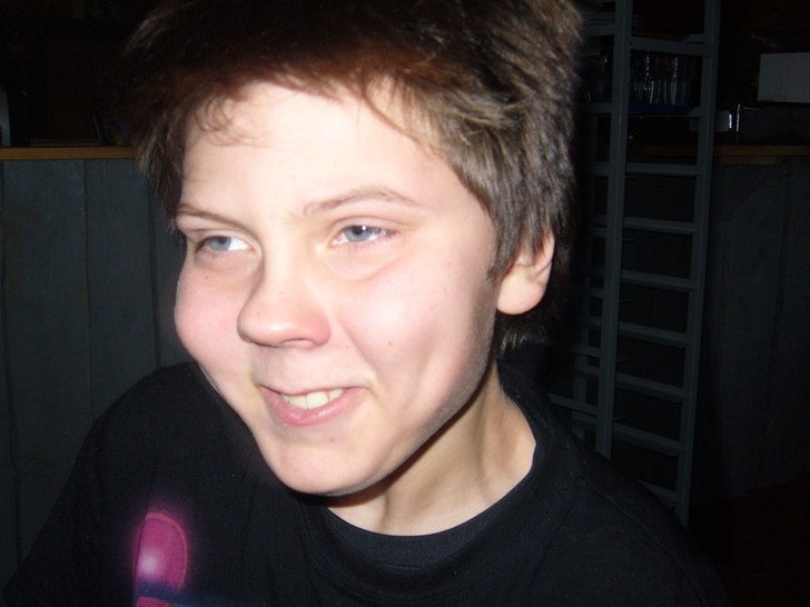 Även min brorson Jeppe drabbades av fartvindssynd. Foto: Seth Pylad. Åkare: Jesper.