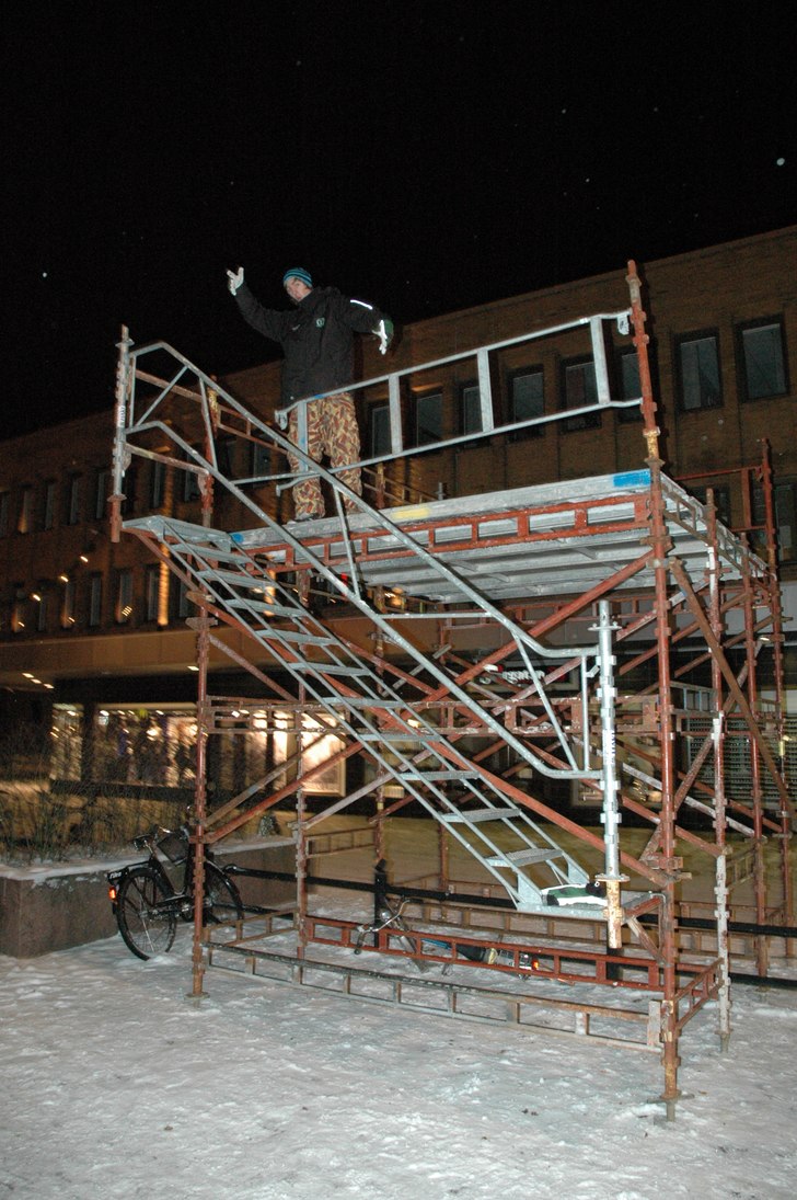 Inrunnen till Växjö Fight Session. Ska givetvis . Foto: Axel Åkerlund. Åkare: Frans Nilsson.