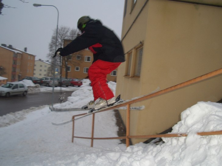 handrail. Foto: XXXL bonde. Åkare: Olle Westlund.