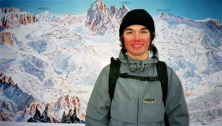 14 år gammal med en maxad bränna. Foto: Mamma. Åkare: Jag.