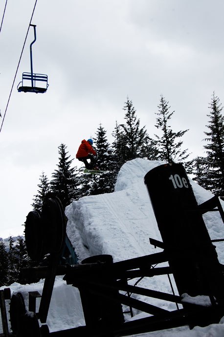 Åkare: Blake Nyman, Ski Bowl Resort, Oregon.