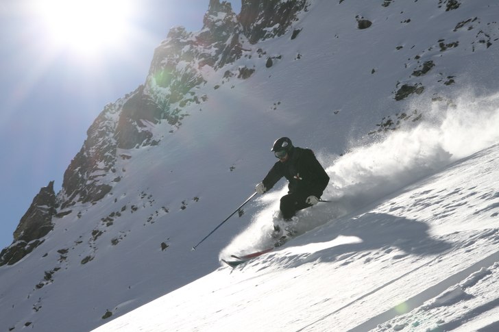 Underbar vecka med Mountainguide travel (best skii. Foto: Andreas Bengtson Mountainguide travel. Åkare: Magnus Wembrand.