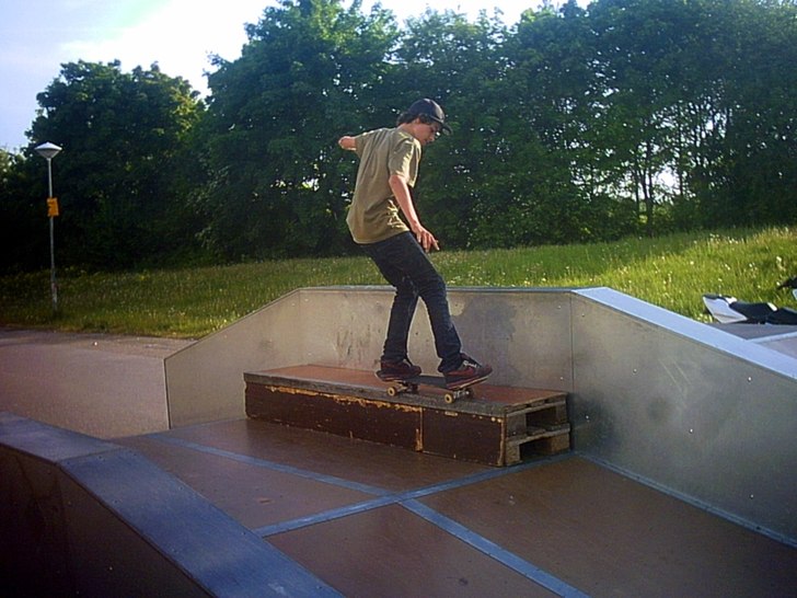 En skatare railar.... Foto: Dennis Asplund. Åkare: Någon skön skatare.