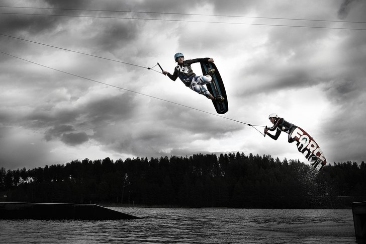 Foto: Peter Vahlfridsson. Åkare: Nick Johnsson & Jeremia Hoppe.