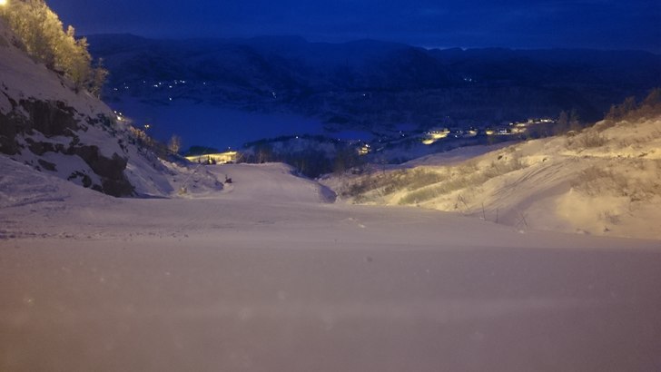 Åpning i Hulderheimen i dag.
I dag, Tirsdag 26. j.