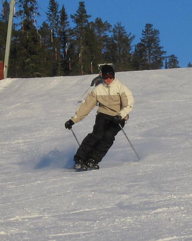 Jag stylar i barn backen:). Foto: Biggan. Åkare: Matias Harju.