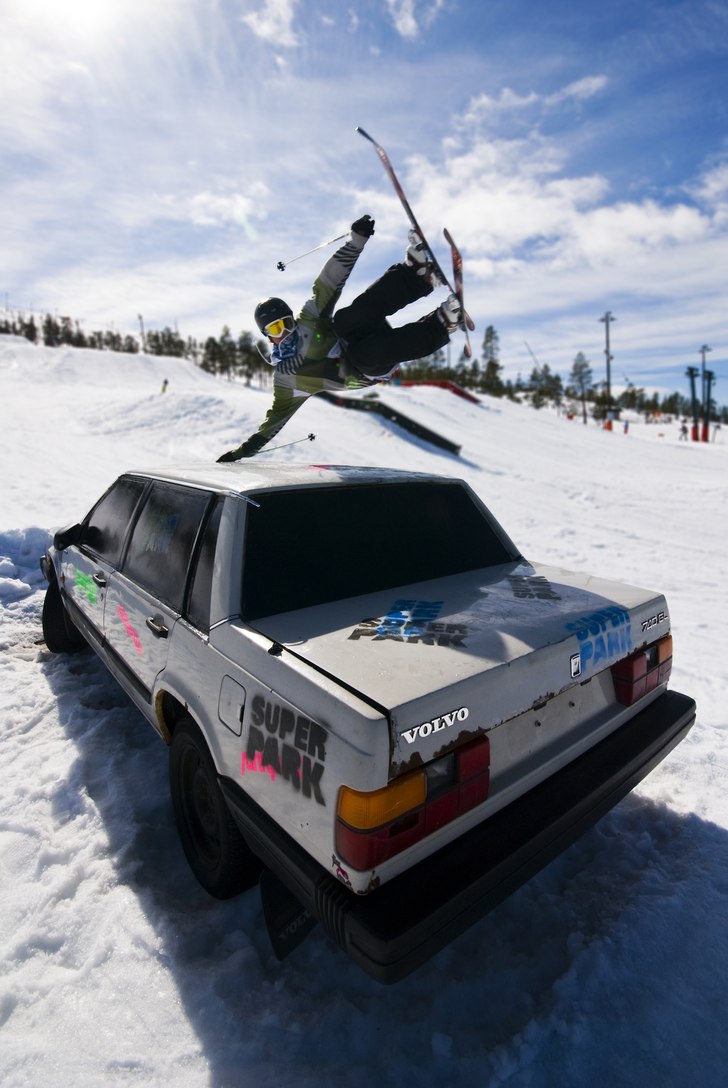 Vålvå jibb.. Foto: Magnus Karlsson. Åkare: Daniel Swanbeck.