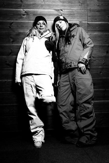 extrem. Åkare: karin och sandy.