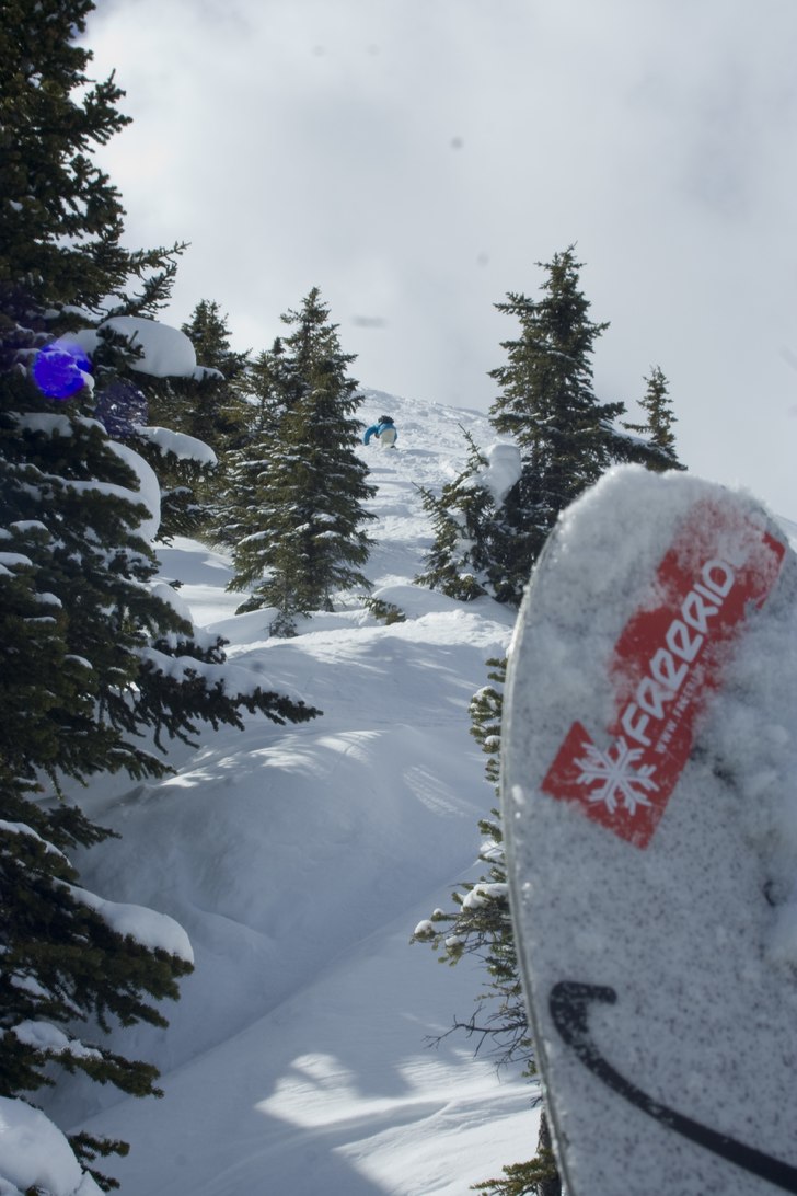 lite freeride reklam dårå. Foto: Per Nyberg. Åkare: Emil Rydell.