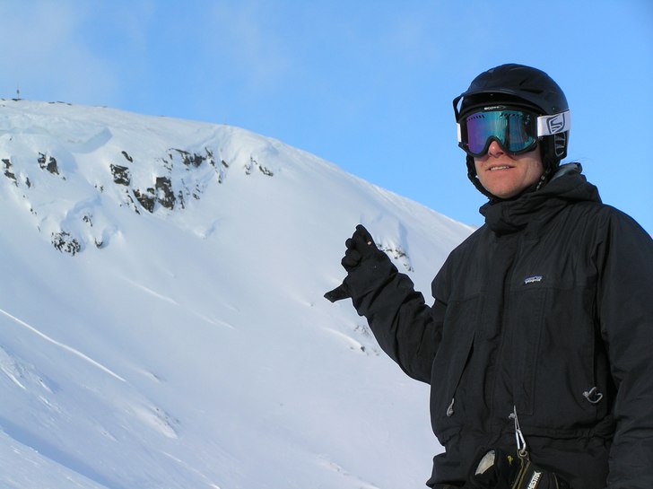 Grymmt Åk Blev Det!!. Foto: Joel. Åkare: Jag.