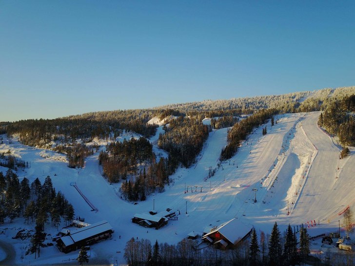 Bilde fra morgenen!
Se så flott, dæven! Sola er .