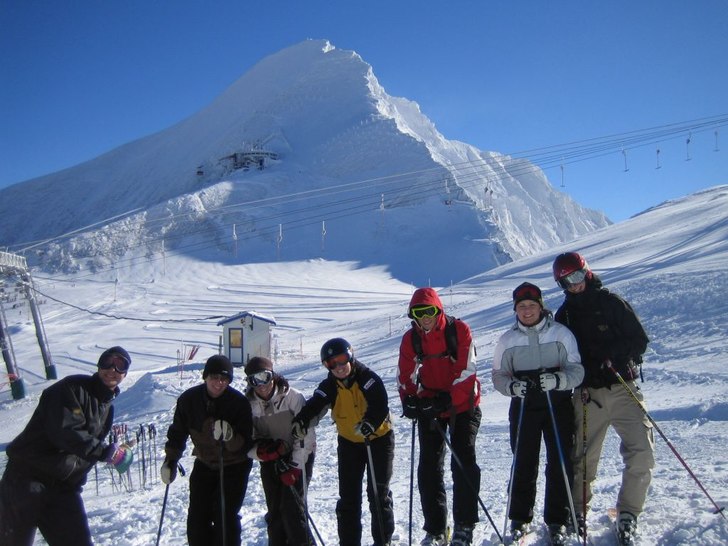 Sweeet 3200 m Kitzsteinhorn i bakgrunden! Världen. Foto: Micael T. Åkare: STS skidreseguide kurs.