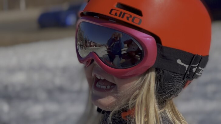 Min treåriga dotter gör sin första säsong på .