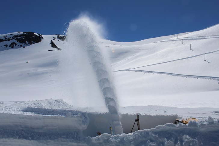 Veien åpner 1. juni!
Her er det som dere ser god .