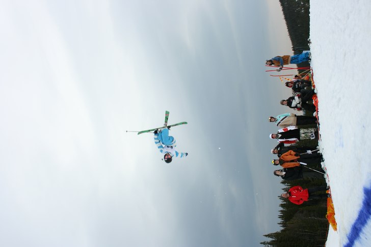 Från Bydalen Big Air. Foto: Gustav Ekroth. Åkare: Jesper Tjäder.