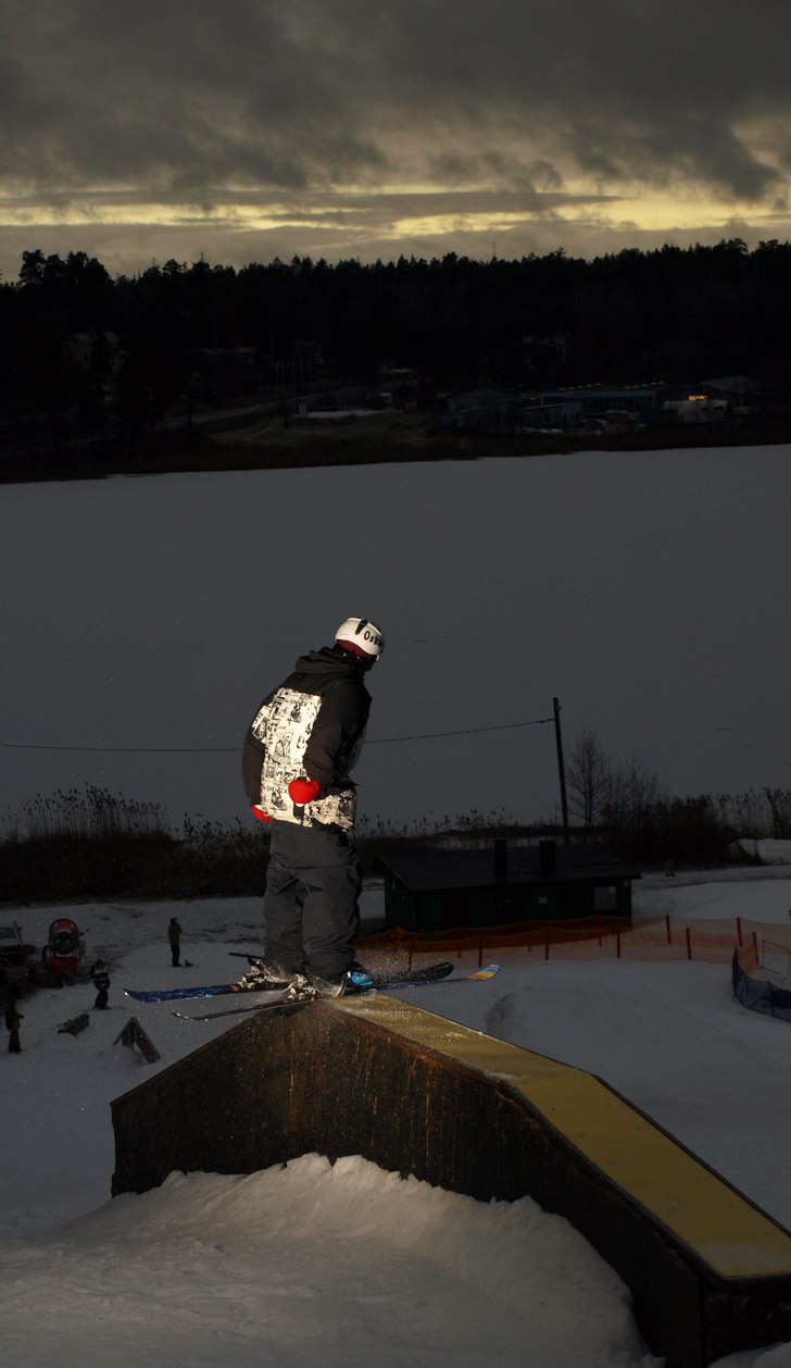 behövde köra nopoles stavarna gick sönder innan. Foto: alexander. Åkare: oskar forssblad.