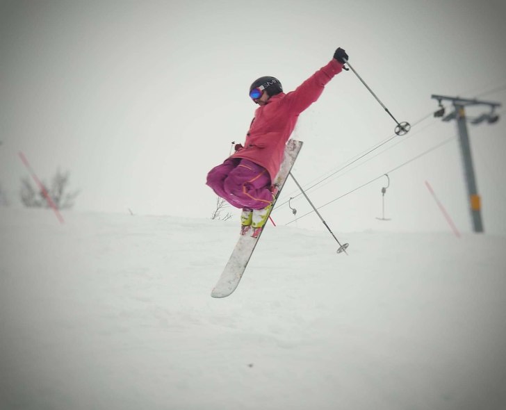 Lite halvtaskigt flatljus i Tegefjäll, men det gi.