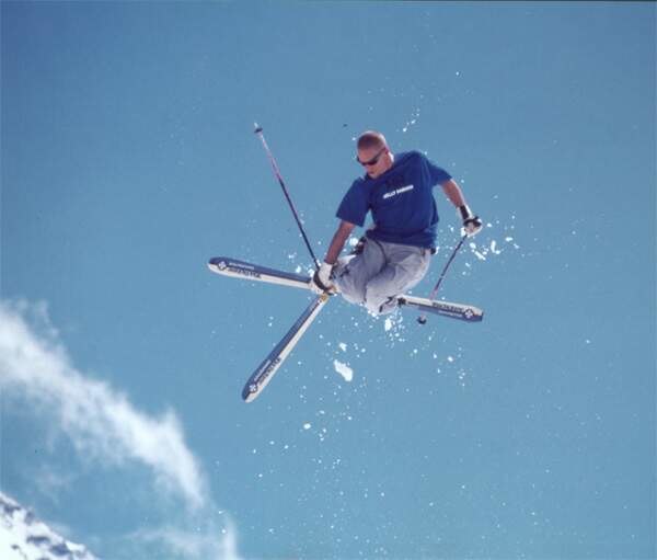 One of the last days of the winter season; 05-may-. Foto: Bruno Poissière. Åkare: Tomas Lollike.