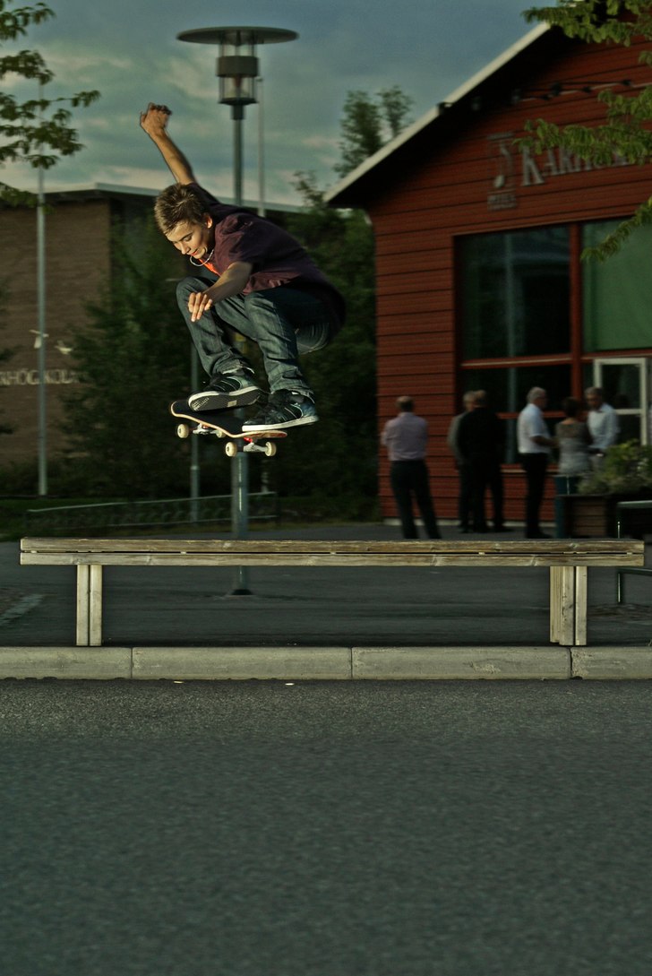 Foto: Erik Sandström. Åkare: Filip Granberg.