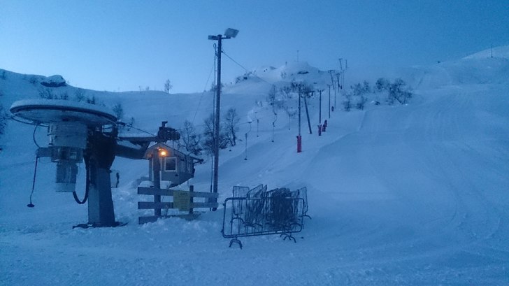 Sesongen er i gang - nydelige forhold
6. januar ha.