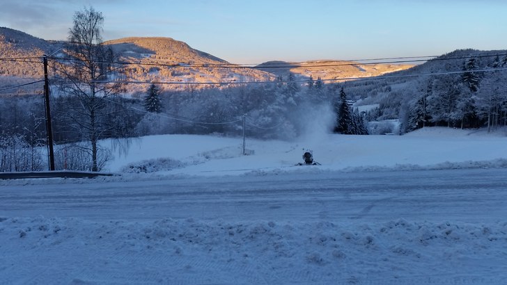 ⛷ Klar for en strålende helg❄
Fredag morgen -.