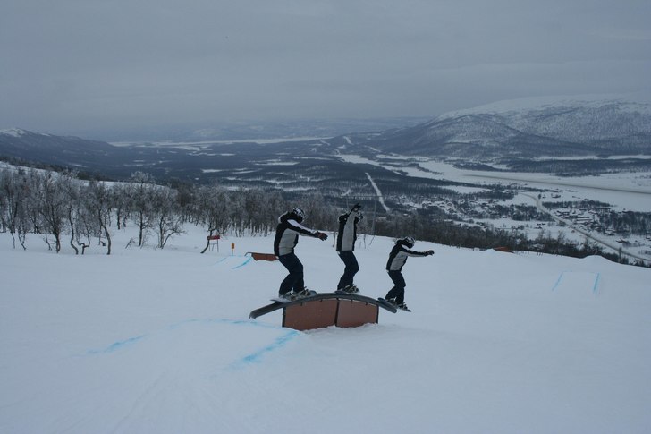 50-50 på raile!. Foto: whiggah. Åkare: Sam Strömman.