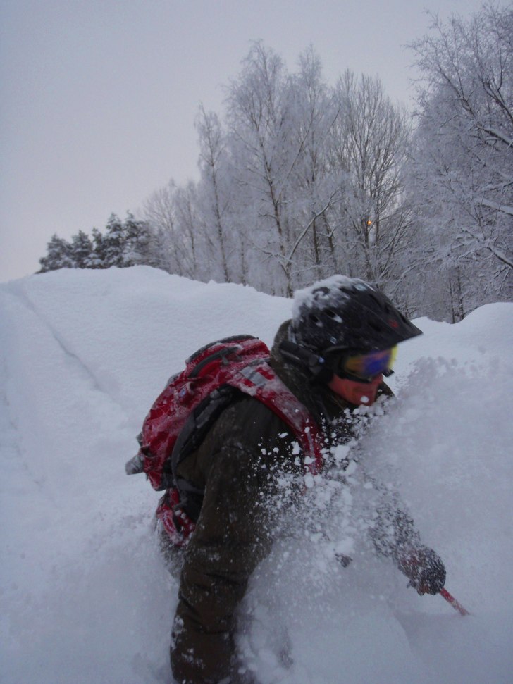Gott med snö!
Gissa platsen..... Foto: Jonas Andersson. Åkare: Per Andersson.