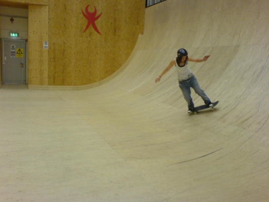 skateboard girls only boardbird camp . Foto: Sara Ussing. Åkare: Mikaela Isaksson.