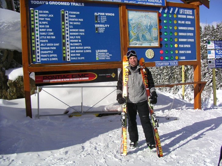 Sista dagen, vi har tagit en paus vid Big Red Expr. Foto: Lotta Molinder. Åkare: Martin Sundqvist.