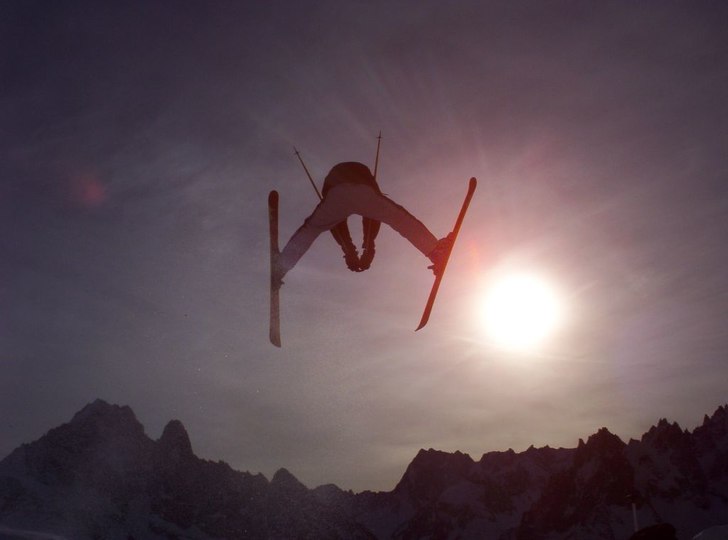 hehe En fet Spread i motljus. Foto: Jakob Lööf. Åkare: Magnus Eriksson.