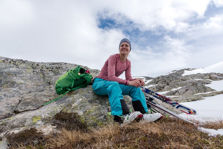 Paus i skiftet mellan vinter och vår. Louise Nils.