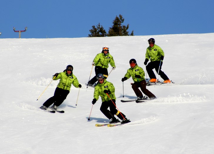 Foto: Marina Stenbäck. Åkare: Salla ski school.
