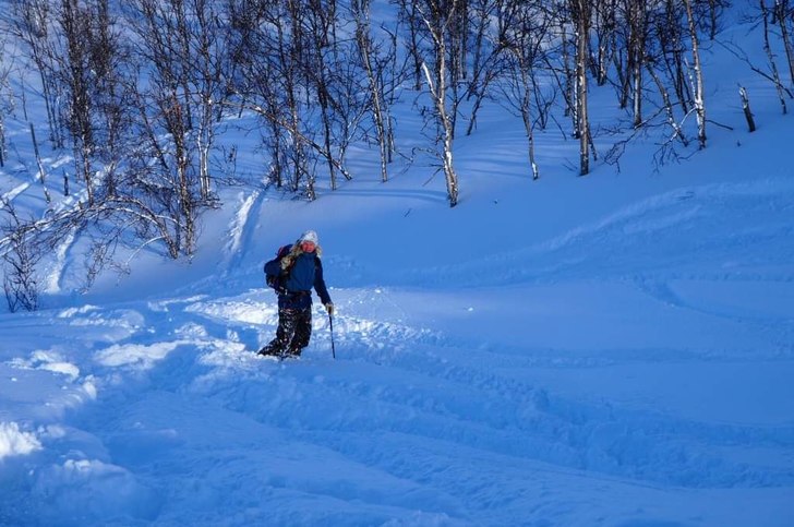 Härlig eftermiddag i Calgary (riksgränsen).