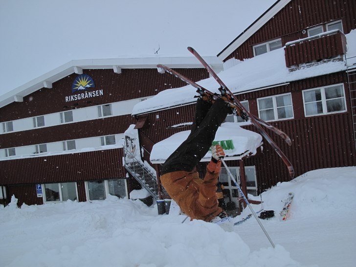 Foto: Fredrik Sidevärn. Åkare: Back-flip-janne.
