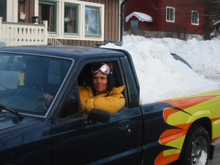 Jag och min Bil *skrattar*. Foto: JensHBond. Åkare: Olsson.