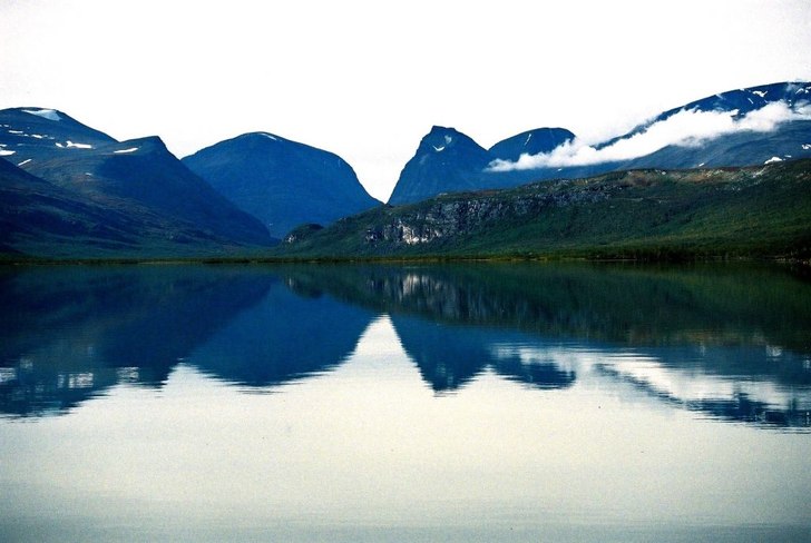 på väg uppför. Foto: pettson.
