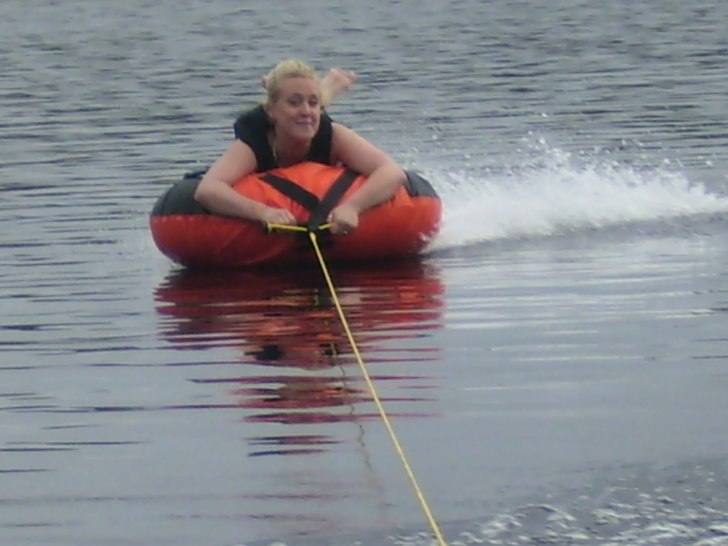 Byte mellan åken. Åkare: Marielle.