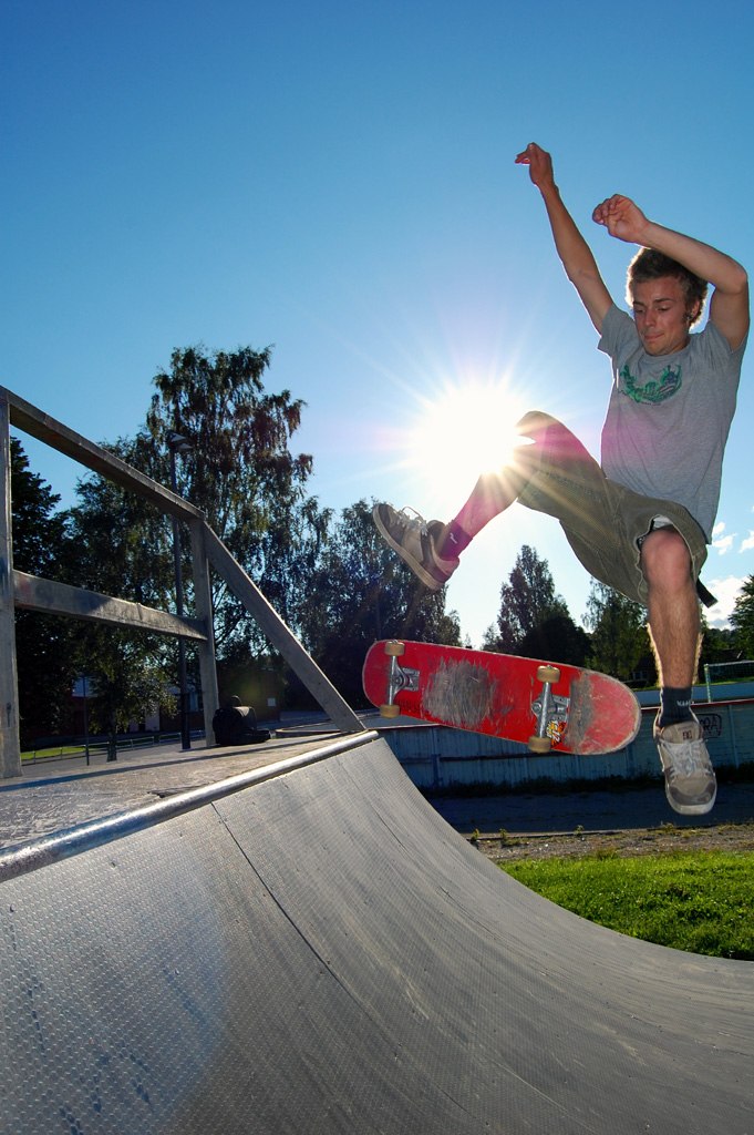 Foto: Viktor Bjurlid. Åkare: Elias Haglund.